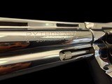 MUSEUM QUALITY, FACTORY ORIGINAL, FACTORY NICKEL, 1968 COLT PYTHON 6” VENT RIB .357 MAGNUM - Image 5 of 12