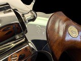 MUSEUM QUALITY, FACTORY ORIGINAL, FACTORY NICKEL, 1968 COLT PYTHON 6” VENT RIB .357 MAGNUM - Image 6 of 12