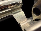 MUSEUM QUALITY, FACTORY ORIGINAL, FACTORY NICKEL, 1968 COLT PYTHON 6” VENT RIB .357 MAGNUM - Image 7 of 12