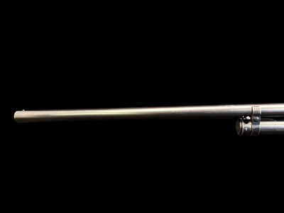 RARE, FACTORY ORIGINAL, 1937 WINCHESTER MODEL 12 MAGNUM WITH IMPOSSIBLE TO FIND 32” FULL CHOKE BARREL - Image 11 of 20