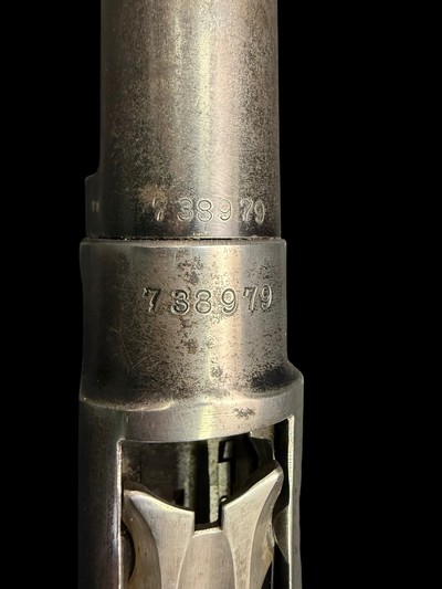 RARE, FACTORY ORIGINAL, 1937 WINCHESTER MODEL 12 MAGNUM WITH IMPOSSIBLE TO FIND 32” FULL CHOKE BARREL - Image 20 of 20