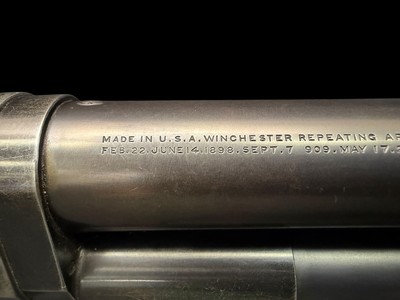 RARE, FACTORY ORIGINAL, 1937 WINCHESTER MODEL 12 MAGNUM WITH IMPOSSIBLE TO FIND 32” FULL CHOKE BARREL - Image 7 of 20
