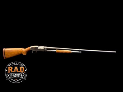 RARE, FACTORY ORIGINAL, 1937 WINCHESTER MODEL 12 MAGNUM WITH IMPOSSIBLE TO FIND 32” FULL CHOKE BARREL - Image 1 of 20