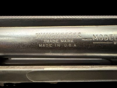 EXCELLENT, FACTORY ORIGINAL, 1953 WINCHESTER MODEL 12 20GA 28” SOLID RIB FULL CHOKE GUN IS EASILY ABOVE 90% - Image 14 of 20