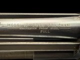 EXCELLENT, FACTORY ORIGINAL, 1953 WINCHESTER MODEL 12 20GA 28” SOLID RIB FULL CHOKE GUN IS EASILY ABOVE 90% - Image 15 of 20