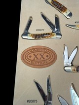 JAW-DROPPING, 2006, CASE XX DARK MOLASSES 8-KNIFE LIMITED SET 1 of 3000 NEW OLD STOCK WITH DISPLAY AND ORIGINAL BOXES - Image 7 of 13