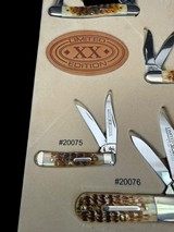 JAW-DROPPING, 2006, CASE XX DARK MOLASSES 8-KNIFE LIMITED SET 1 of 3000 NEW OLD STOCK WITH DISPLAY AND ORIGINAL BOXES - Image 9 of 13