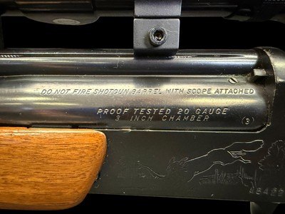 COLLECTOR GRADE, SAVAGE 24D SERIES M .22WMR/20 GAUGE COMBINATION RIFLE - Image 16 of 19