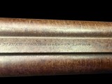 VERY FINE, ANTIQUE, W. MILLS IMPROVED MAKER LONDON DOUBLE BARREL BLACK POWDER SHOTGUN - Image 23 of 24