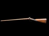 VERY FINE, ANTIQUE, W. MILLS IMPROVED MAKER LONDON DOUBLE BARREL BLACK POWDER SHOTGUN - Image 11 of 24