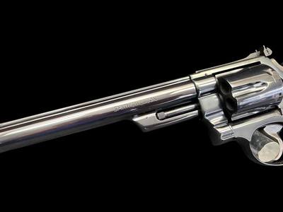VERY NICE, SMITH & WESSON MODEL 57 NO DASH PINNED & RECESSED FULL TARGET 8 3/8” .41 MAGNUM - Image 6 of 20