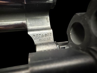 VERY NICE, SMITH & WESSON MODEL 57 NO DASH PINNED & RECESSED FULL TARGET 8 3/8” .41 MAGNUM - Image 8 of 20