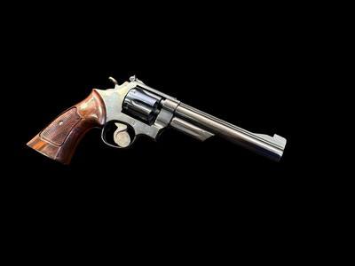 NICE, SMITH & WESSON MODEL OF 1955 25-2 .45 ACP WITH PRESENTATION BOX & TOOLS 6” BLUED FULL TARGET - Image 10 of 17