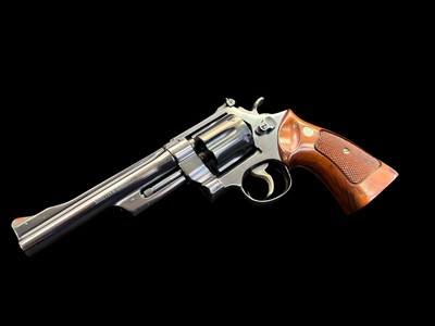 MINT, SMITH & WESSON 27-2 .357 MAGNUM 6” BLUED FULL TARGET PINNED & RECESSED WITH PRESENTATION BOX & TOOLS - Image 6 of 20