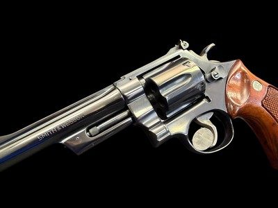MINT, SMITH & WESSON 27-2 .357 MAGNUM 6” BLUED FULL TARGET PINNED & RECESSED WITH PRESENTATION BOX & TOOLS - Image 8 of 20