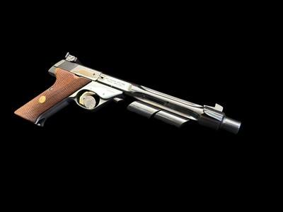 COLLECTOR CONDITION, HIGH STANDARD MODEL 104 SUPERMATIC TROPHY .22 LR W/PRESENTATION CASE - Image 11 of 18