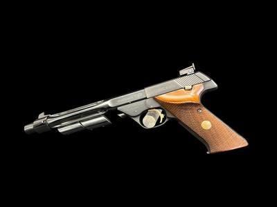 COLLECTOR CONDITION, HIGH STANDARD MODEL 104 SUPERMATIC TROPHY .22 LR W/PRESENTATION CASE - Image 5 of 18