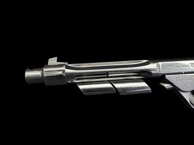 COLLECTOR CONDITION, HIGH STANDARD MODEL 104 SUPERMATIC TROPHY .22 LR W/PRESENTATION CASE - Image 6 of 18