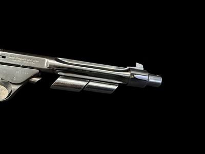 COLLECTOR CONDITION, HIGH STANDARD MODEL 104 SUPERMATIC TROPHY .22 LR W/PRESENTATION CASE - Image 14 of 18