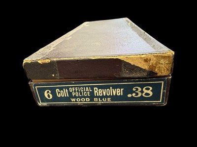 MINTY, 1932 COLT OFFICIAL POLICE .38 SPECIAL ORIGINAL BOX & PAPERWORK - Image 3 of 25