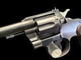 EXCELLENT, 1950 COLT OFFICER’S MODEL TARGET .38 SPECIAL ORIGINAL BOX & PAPERWORK - Image 9 of 21