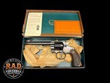 EXCELLENT, 1950 COLT OFFICER’S MODEL TARGET .38 SPECIAL ORIGINAL BOX & PAPERWORK - Image 1 of 21
