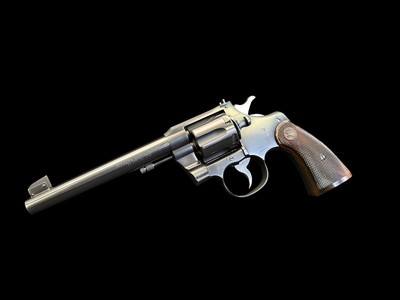 EXCELLENT, 1950 COLT OFFICER’S MODEL TARGET .38 SPECIAL ORIGINAL BOX & PAPERWORK - Image 4 of 21