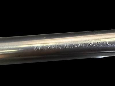 EXCELLENT, 1950 COLT OFFICER’S MODEL TARGET .38 SPECIAL ORIGINAL BOX & PAPERWORK - Image 13 of 21