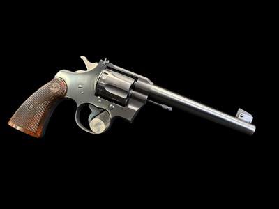 EXCELLENT, 1950 COLT OFFICER’S MODEL TARGET .38 SPECIAL ORIGINAL BOX & PAPERWORK - Image 15 of 21