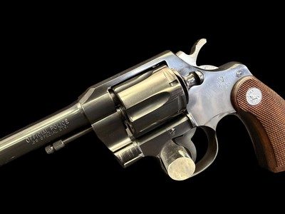 OUTSTANDING, LNIB, 1964 COLT OFFICIAL POLICE .38 SPECIAL WITH ORIGINAL BOX - Image 9 of 18