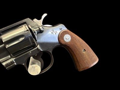 OUTSTANDING, LNIB, 1964 COLT OFFICIAL POLICE .38 SPECIAL WITH ORIGINAL BOX - Image 10 of 18