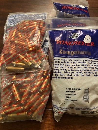 Winchester 7.62x39 brass