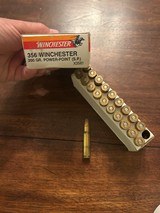 Winchester 356 ammo - 1 of 1 Winchester 356 ammo - 1 of 1