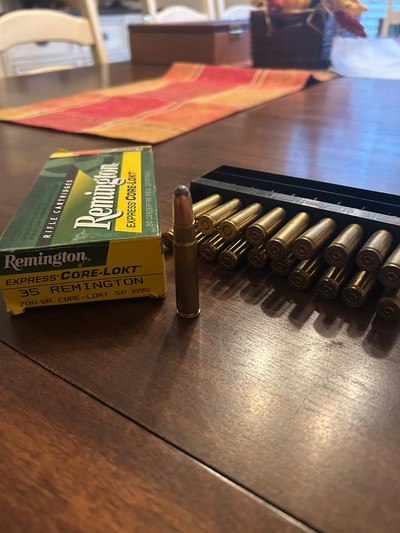 .35 Remington Ammo/Brass