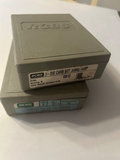 RCBS 44 Spl/44 Mag dies