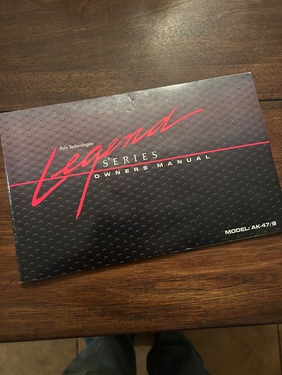 Polytech Legend Owners Manual - Image 1 of 4