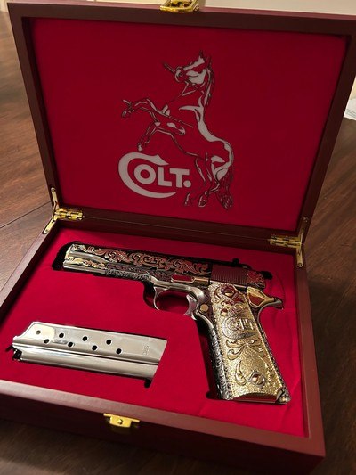 Colt Series 70 .38 Super - Image 1 of 8