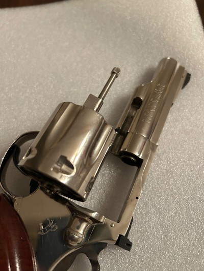Colt Trooper MK III .357 Nickel - Image 3 of 6