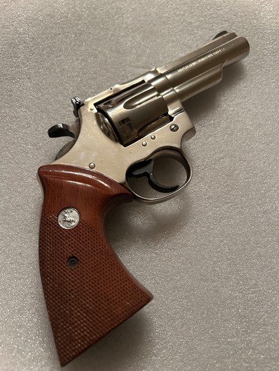 Colt Trooper MK III .357 Nickel - Image 1 of 6