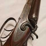 I Hollis & Sons 10 Ga Double Barrel ShotgunNICE!! - 2 of 15