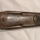 I Hollis & Sons 10 Ga Double Barrel ShotgunNICE!! - 3 of 15