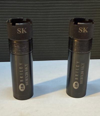 20 Gauge Briley Mobil Extended Black Oxide Chokes For Beretta Skeet Constriction - Image 1 of 1