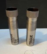 Teague Extended Optima Chokes 12 Gauge To Fit Bettinsoli Shotguns - Image 1 of 1