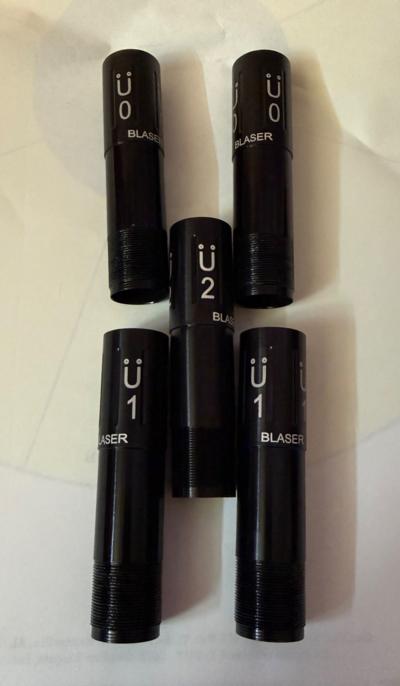Müller Featherlight Competition Chokes For 12 Gauge Blaser F3 or F16 Shotguns - Image 1 of 1