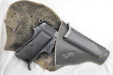Beretta M1934 WWII Italian Army marked, blank slide .380 ACP COMPLETE RIG! C&R OK Excellent condition! - 9 of 13