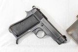 Beretta M1934 WWII Italian Army marked, blank slide .380 ACP COMPLETE RIG! C&R OK Excellent condition! - 2 of 13