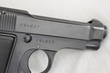Beretta M1934 WWII Italian Army marked, blank slide .380 ACP COMPLETE RIG! C&R OK Excellent condition! - 5 of 13