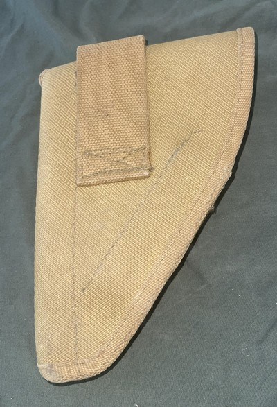 WW2 Canadian Browning / Inglis HiPower Holster mk1 by Zephyr Looms Ltd 1944 - Unused - Image 2 of 4