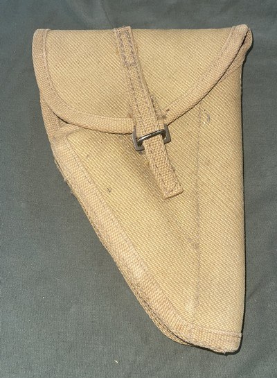 WW2 Canadian Browning / Inglis HiPower Holster mk1 by Zephyr Looms Ltd 1944 - Unused - Image 1 of 4