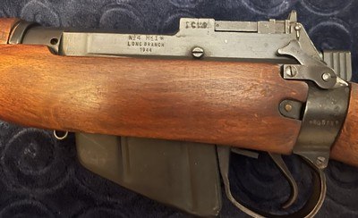 Long Branch (Canada) 1944 Lee Enfield No4mk1 Rifle British 303 Armory Fresh / Mounted Police? / Rare Sight - Image 6 of 20